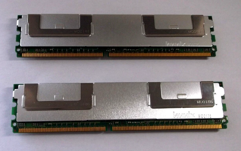2 X HYNIX 1GB 2Rx8 PC2-5300F-555-11 - B0. MEMORY MODULE SERVER ECC RAM. NEW - Image 2 of 2