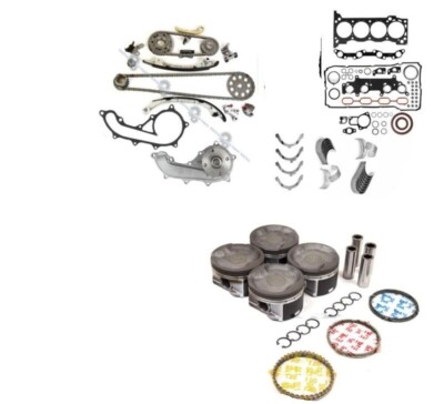05-13 TOYOTA TACOMA 2.7L  2TRFE  MASTER OVERHAUL REBUILDING KIT Metal