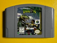 Turok: Dinosaur Hunter (Nintendo 64, 1997) N64-Cleaned & Tested-Authentic