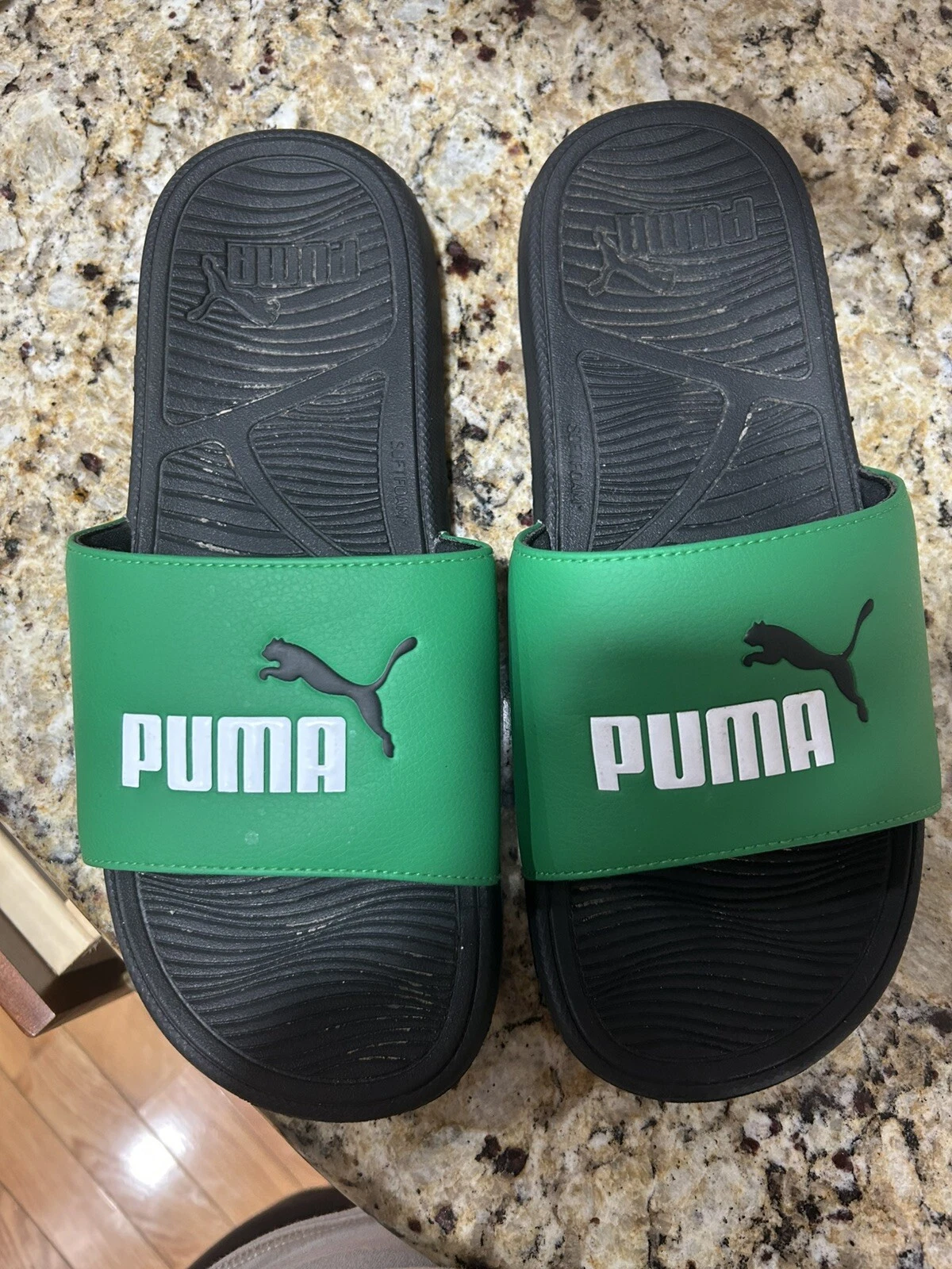 PUMA Cool Cat sandalo uomo verde sportivo slide taglia 10