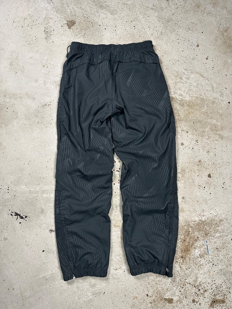 Vintage Y2K Nike Baggy Track Pants Air Swoosh Rare M | eBay