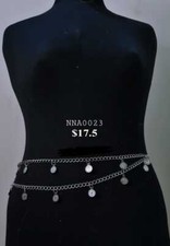 Double-Layered Coin Chain Belt