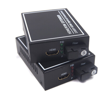 HDMI Fiber optic Extender SC HD 1080P HDMI Optical Converters Singlemode 20Km