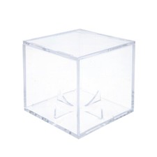 Football Display Case Transparent Box Acrylic Baseball Decorate