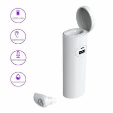 Wireless Bluetooth Headset Sport Earphone Mini Earbud with Mic Long Battery Life