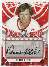 2012 2012-13 ITG Motown Madness Autographs #ADH Dennis Hextall In The Game