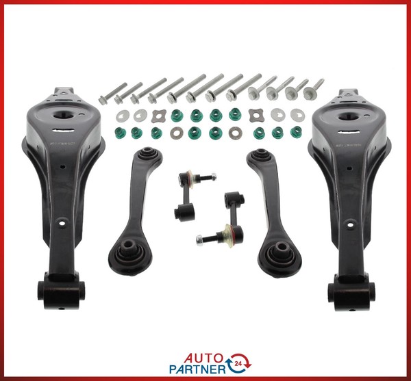 Querlenker Satz Hinterachse FüR VW Golf 5 / 6 Touran Audi Passat 3C A3 8P-image