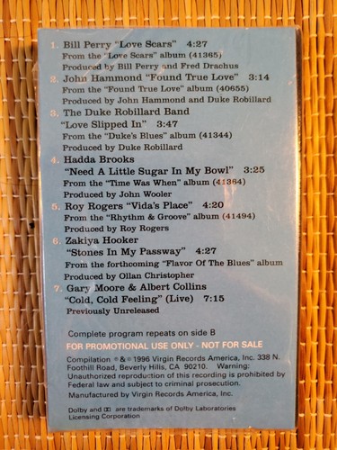 Pointblank - Blues Roots Soul (NEW Cassette Tape, 1996) Sealed Promo Compilation - Picture 2 of 4