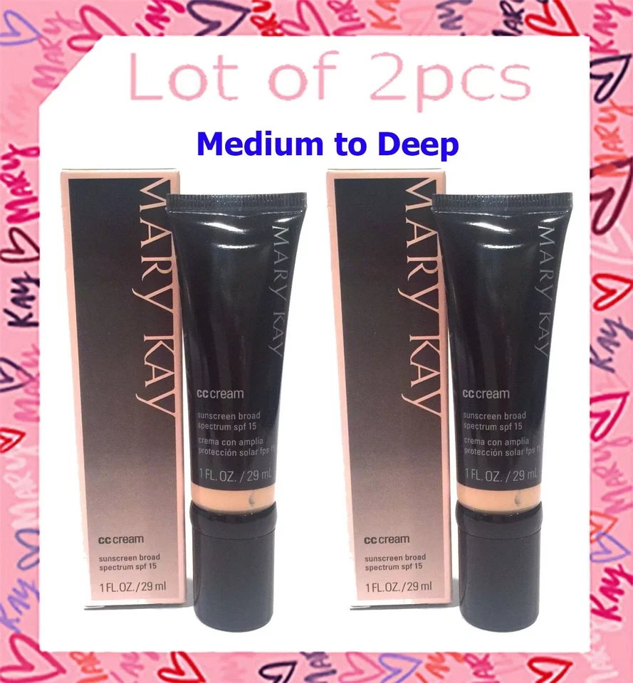 LOT OF 2 ST Mary Kay CC Cream mit LSF 15   2027 exp - Bild 3 von 4