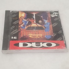 Dungeon Master Theron's Quest TurboGrafx-CD 1993 New Torn Shrink Cracked Case