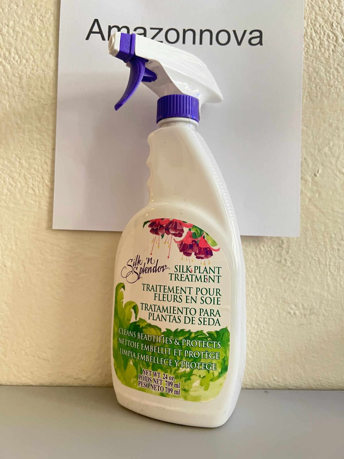 FloraCraft Silk'n Splendor Silk Plant Treatment 24 Ounce Spray eBay