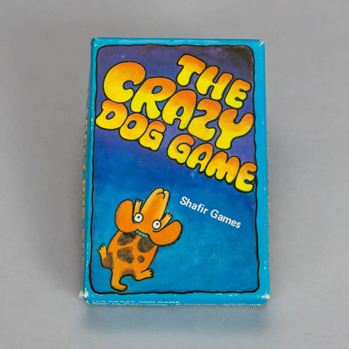 The crazy dog game Shafir Games 1981 Made in Israel puzzle rompicapo  vintage