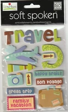 RARE! MAMBI Soft Spoken Ellen Kranz 3D TRAVEL Theme 95261 Fast FREE Ship! NICE!