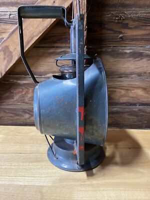 Vintage Dietz Acme Inspector Lamp New York Railroad Lantern