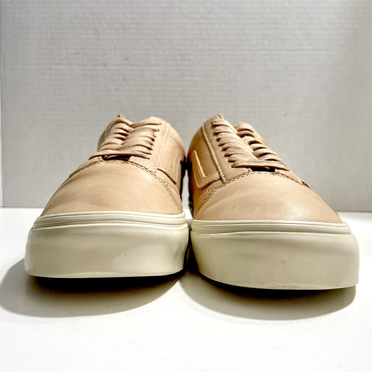 VANS Old Skool DX Veggie Tan Leather Skate Sneakers Casual VANS Old Skool DX Veggie Tan Leather Skate Sneakers Casual