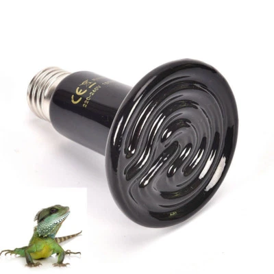 100W Ceramic Pet Heating Light Heater Brooder Reptile Snake Growth Lamp Bulb