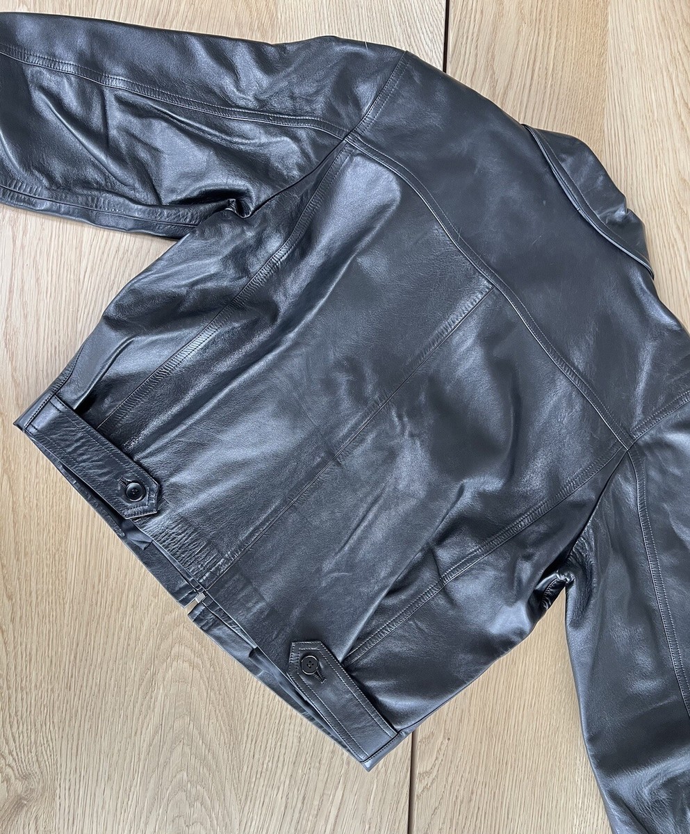 Agnes b SPECIAL Vintage 90's Lambs Leather Jacket | eBay