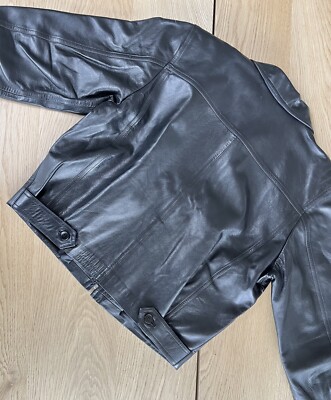 Agnes b SPECIAL Vintage 90's Lambs Leather Jacket | eBay UK