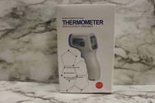 Non-Contact Thermometer No Touch Touchless Thermometer -White -New