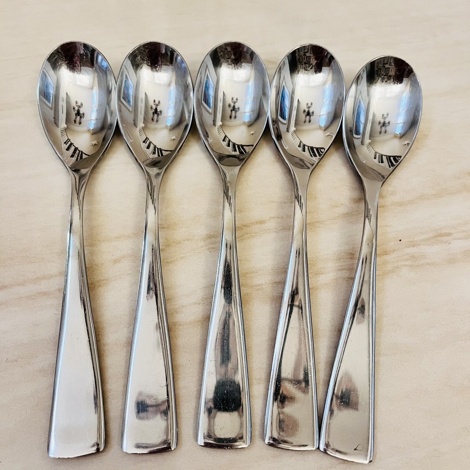 ONEIDA Grayson Stainless Plain Flat Tip Flatware 12pc Spoon Fork Butter