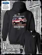 Bronco Country Ford 2-Sided Hoodie - Official Licensed Product