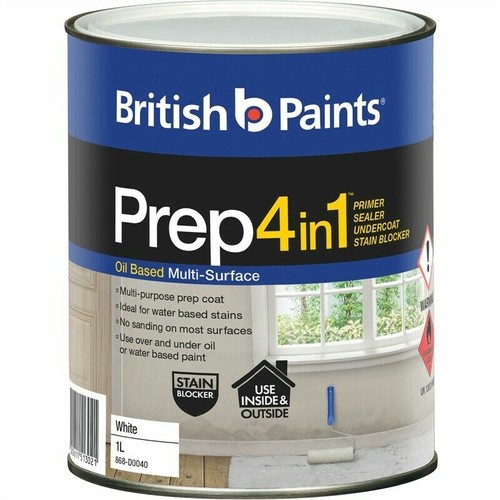 British Paints 4 In 1 Prep Oil Based Primer Sealer Undercoat AUSTRALIA BRAND eBay