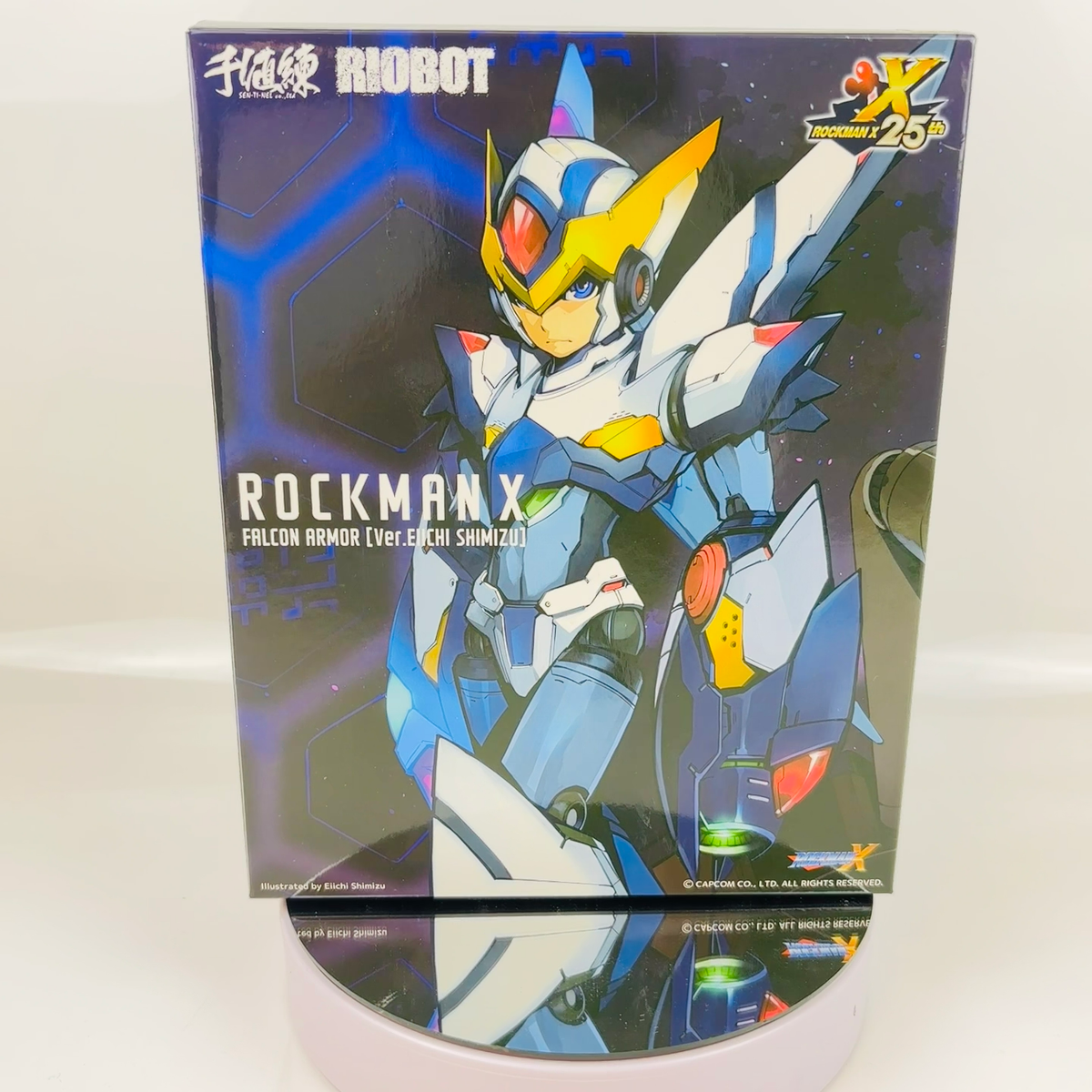 RIOBOT Rockman Megaman X Falcon Armor Ver. Eiichi Simizu Sentinel