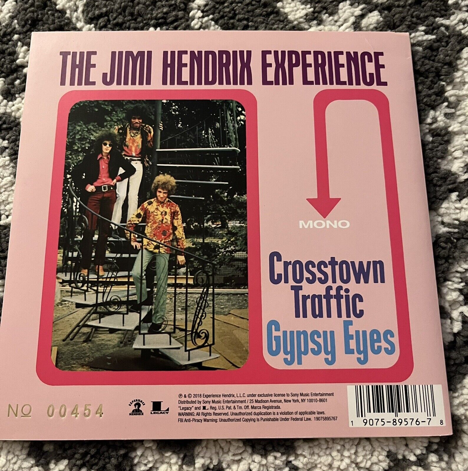 The Jimi Hendrix Experience Burning Of The Midnight Lamp 7” RSD