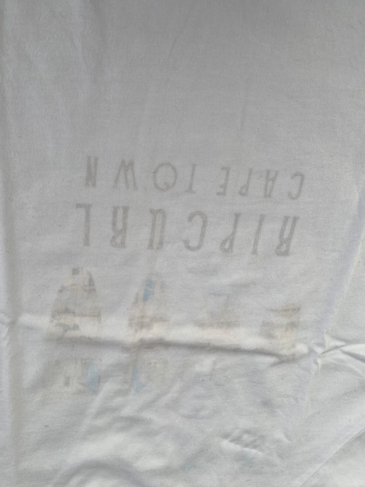 RipCurl +++ T-Shirt Gr. 158 in weiß Motiv: Kapstadt Capetown - mit Etikett - Bild 3 von 4
