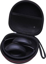 Headphone Case Compatible with BERIBES/TOZO/KVIDIO/Beats/Soundcore/More - Black