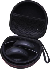 Headphone Case Compatible with BERIBES/TOZO/KVIDIO/Beats/Soundcore/More - Black