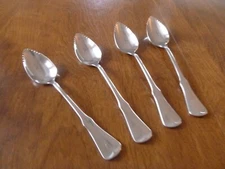 Oneida Community Stainless Patrick Henry Citrus/Grapefruit Spoons, Set of 4