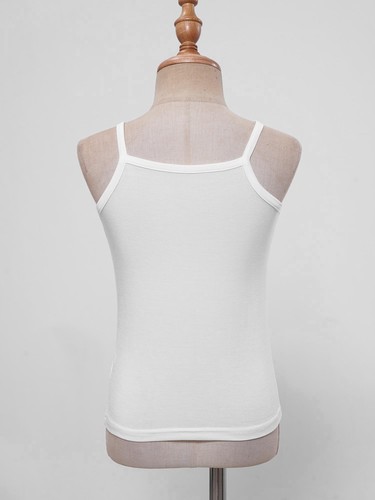 Kids Girls Vest Ballet Camisole Yoga Crop Top Hip Hop Streetwear T-shirt Jazz - Picture 14 of 68