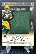 2017 Preferred JAMAAL WILLIAMS Rookie Patch Auto #/199 Silhouettes RPA🔥Packers