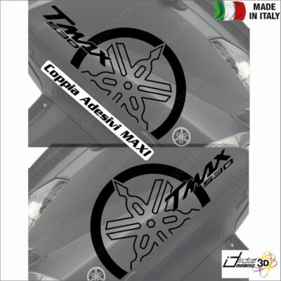 Carena Laterale Sinistra Nera Lucida Per Yamaha XP 530 T-MAX 2012-2016 - Ricambio Originale Stile