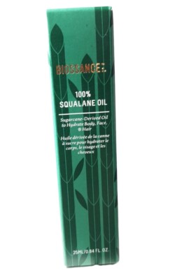Lot of 3 Biossance 100% Squalane Oil .84 fl oz / 25 ml Travel Size New in Box