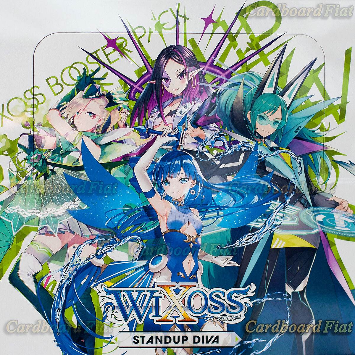 【限定コラボ】DEVISEWORKS×38explorer DEMICO Wixoss Blue Archive DIVA Booster Pack Box WXDi-CP02 / 1 Case