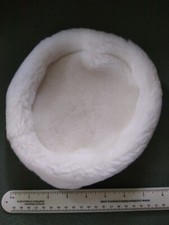 Vintage Jackie Kennedy Style  Women's Hat,  White