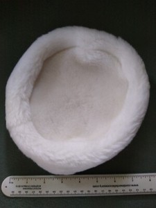Vintage Jackie Kennedy Style  Women's Hat,  White
