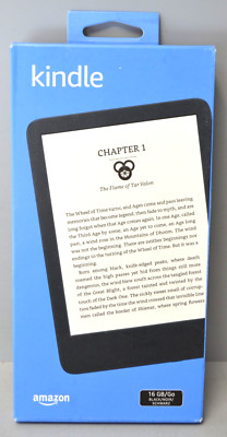 KINDLE 11. Generation 16 GB E-Book Reader mit Werbung 6 Zoll 300PPI Schwarz NEU