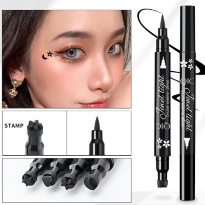 Winged Eyeliner Stempel Wasserfest Langhaltend Flüssig Augen Stift Makeup Tool 
