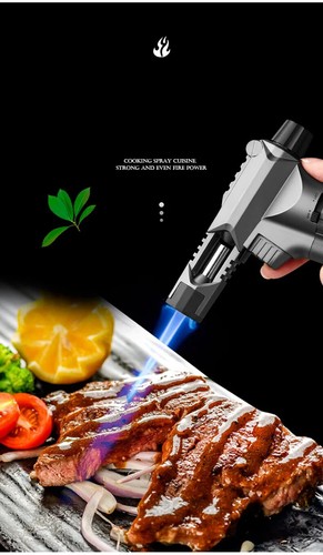 JOBON Strong Fire Blue Flame Jet Torch 360° Use Welding Gun Butane Gas Lighter - Picture 10 of 18