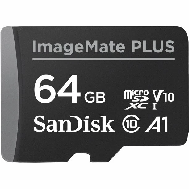 SanDisk 64GB ImageMate Plus microSDXC UHS-1  C10, V10, 4K UHD, A1 - Image 3 of 4