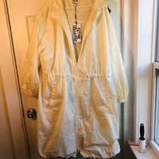 Women's Cinched Waist Hooded Jacket - Future Collective With Gabriella Sz 3x