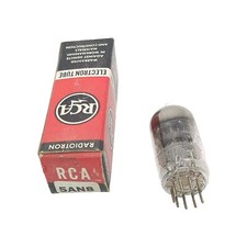 RCA Vintage Vacuum Tube Model 5AN8 For Radios Amplifiers Audio Valve Tested