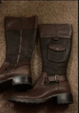 Brown Timberland womens boots 3.5