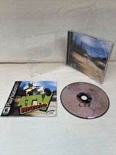 Thumbnail of ebay&reg; auction 387011408585 | PS1 ATV Mania, CIB, Cleaned & Tested
