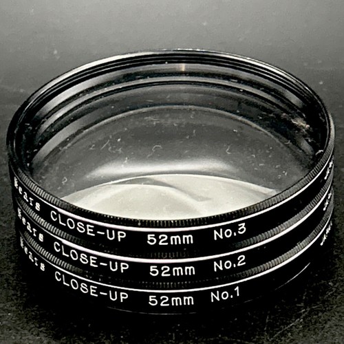 Vintage PRO VIVITAR Sears 52mm Macro Close-Up +1 +2 +3 Lens Filter Japan Photo - Picture 2 of 6