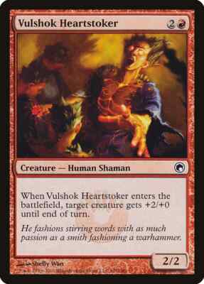 VULSHOK HEARTSTOKER X 4 E/X+ SCARS OF MIRRODIN MAGIC THE GATHERING