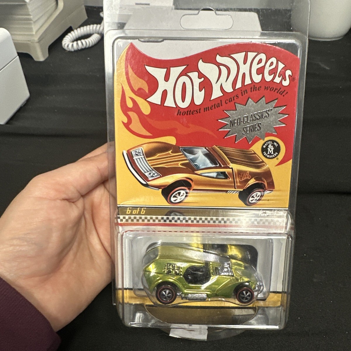 Hot Wheels Neo-Classics ice Ｔ Hot Wheels RLC Ice T 983/5000 Yellow Neo-Classics Series 9